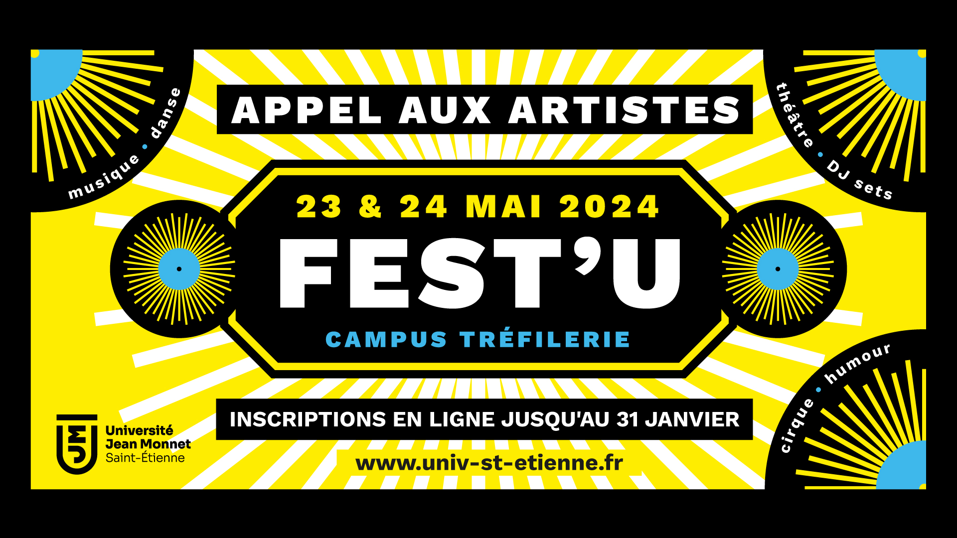 Appel Aux Artistes Fest U 2024
