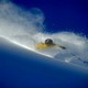 Ski dans la poudreuse