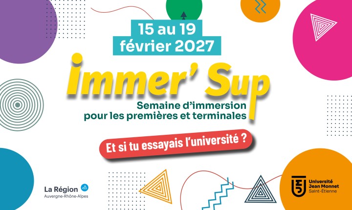 Immer'Sup - Séminaire d'immersion pour les premières et terminales du 15 au 19 février 2027