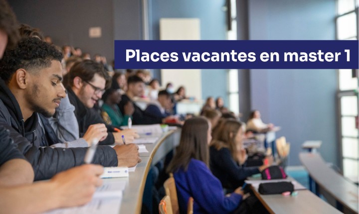 Places vacances en M1 &agrave; l'UJM