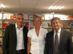 Jean-Luc FUGIT, Marie-José LABOURE et Khaled BOUABDALLAH