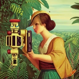 craiyon_145116_a_woman_with_a_theodolite_mapping_a_territory_in_the_jungle_in_the_style_of_douanier_.png
